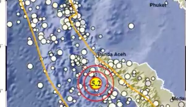 Breaking News! Aceh Diguncang Gempa M 5,2
