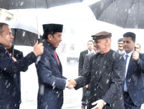 Momen Jokowi Kunjungi Afghanistan Saat Genting, Dikawal Kendaraan Lapis Baja Tapi Tak Pakai Rompi Anti Peluru