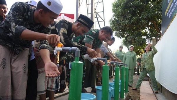 KSAD Maruli Sebut TNI AD Telah Bangun 3.300 Titik Air Bersih