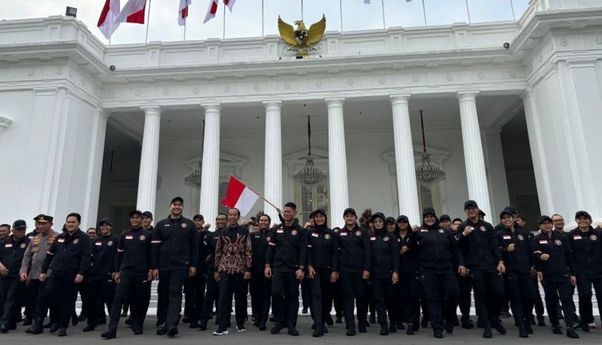 Presiden Jokowi Lepas Tim Olimpiade Paris 2024, Berharap Merah Putih Berkibar di Arena