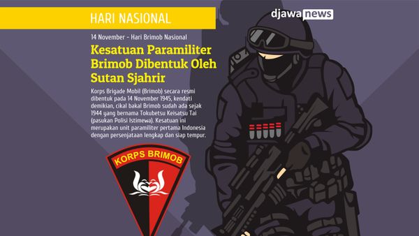 Brimob, Unit Paramiliter dengan Persenjataan Lengkap dan Siap Tempur Pertama Indonesia
