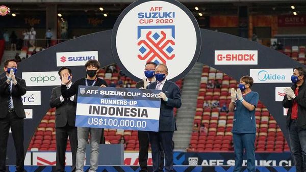Indonesia Runner Up Piala AFF 2020, Inilah Besaran Bonus Yang Diterima Timnas Indonesia