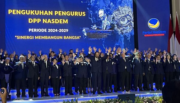 Surya Paloh Lantik Pengurus DPP NasDem Periode 2024-2029, Ini Daftar Lengkapnya