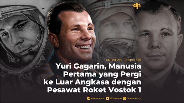 Yuri Gagarin, Manusia Pertama yang Pergi Ke Luar Angkasa dengan Pesawat Roket Vostok 1