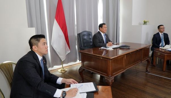 Dari Amerika, Prabowo Gelar Rapat Terbatas Penanggulangan Bencana Erupsi Gunung Lewotobi