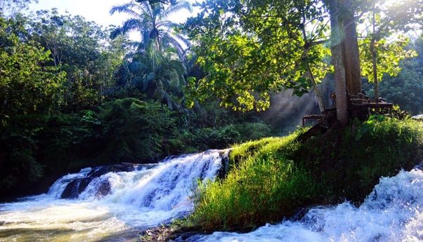 Pandayangan di Ulumahuam, Kesegaran Wisata Air Tradisional Labuhanbatu Selatan