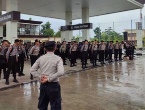 Polda Kaltara Kerahkan 120 Personel Kawal PSU di Tarakan