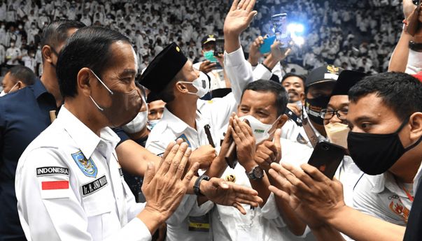Buntut 5 Permintaannya Dikabulkan Presiden, Organisasi Apdesi Dukung Jokowi 3 Periode