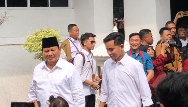 Prabowo-Gibran Tiba di Gedung KPU untuk Ditetapkan sebagai Presiden dan Wapres Terpilih