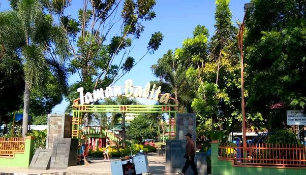 Taman Balita, Taman Bermain Asri di Tangsi, Kota Binjai, Sumatra Utara