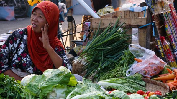 Berita Magelang: 1 Pedagang Positif Covid-19, Pasar Borobudur Masih Ramai