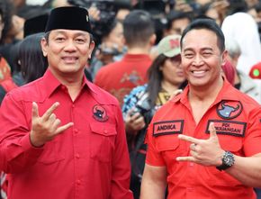 PDIP Umumkan Usung Andika Perkasa-Hendrar Prihadi di Pilgub Jateng