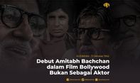 Debut Amitabh Bachchan dalam Film Bollywood Bukan Sebagai Aktor