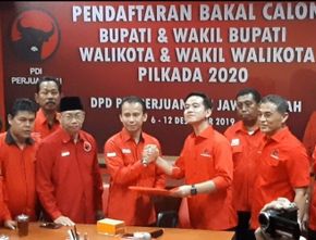 PDIP Beri Sinyal ke Putra Sulung Jokowi Maju di Pilkada Solo