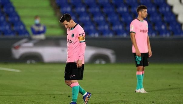 Dipecundangi Getafe, Barcelona Terlempar ke Posisi Sembilan Klasemen LaLiga