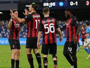 AC Milan Taklukkan Napoli 3-1, Zlatan Ibrahimovic Kian Menggila