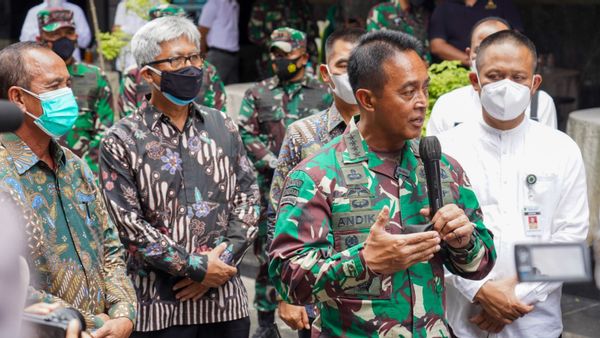 Jenderal Andika Perkasa Terima Sertifikat Tanah dari BPN Jateng dan Yogya