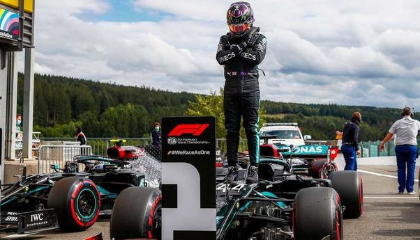 Lewis Hamilton Jadi Kampiun di F1 2020 GP Belgia, Semakin Dekati Rekor Schumacher