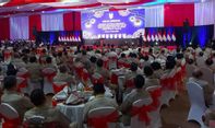 Prabowo Satu Meja dengan Try Sutrisno di Halalbihalal Purnawirawan