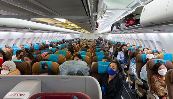Sembrono! Garuda Indonesia Kecolongan Penumpang Positif Covid-19