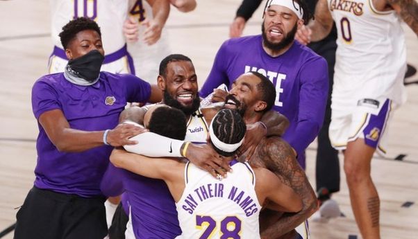 Hasil Grand Final NBA 2020: Bungkam Miami Heat di Gim Ke-6, LA Lakers Juara