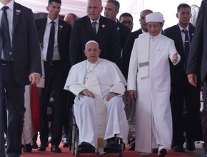 Musik Marawis Khas Betawi Sambut Kedatangan Paus Fransiskus di Masjid Istiqlal