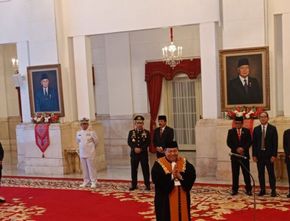 Suharto Resmi Jadi Wakil Ketua MA Bidang Nonyudisial, Pengambilan Sumpah Disaksikan Jokowi