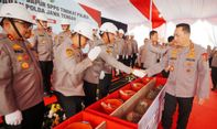 Presiden Prabowo Luncurkan SPPG Polri di Peringatan HUT Ke-79 Bhayangkara