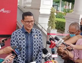 Sandiaga Uno Beri Komentar Terhadap Prabowo dan Ganjar usai Pembahasan Pilpres di Istana