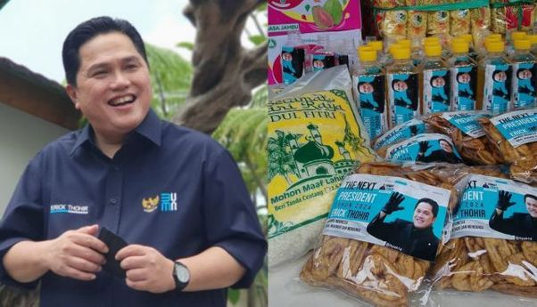 Paket Sembako Bergambar Erick Thohir Dituduh Pencitraan, Netizen Singgung Uang Vendor yang Ditunggak BUMN
