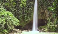 Sambutan Sejuk Air Terjun Sampuran Widuri Desa Dolok Merawan di Serdang Bedagai