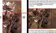 Beredar di WhatsApp Grup Foto Berwarna di Mars dari Pesawat Ruang Angkasa China, Benarkah?