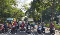 Berita Magelang: Marka Jaga Jarak ala MotoGP di Depan Artos Mall