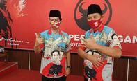 Gibran-Teguh Dapat Nomor Urut 1 di Pilkada Solo, Pendukung Bersorak