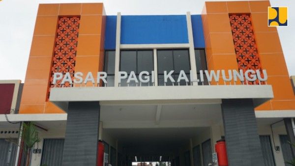 Menteri Basuki Percantik Wilayahnya Ganjar Pranowo, Bangun Pasar Pagi Kaliwungu Senilai Rp32,5 Miliar