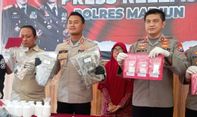 Polres Madiun Tangkap 4 Tersangka Pasok Narkoba ke Lapas