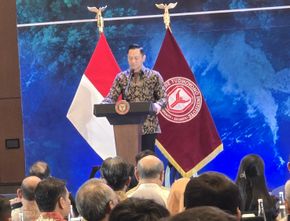 AHY: Pertumbuhan Hijau Harus Jadi Strategi Global, Bukan Sekadar Slogan Rep/Cam: Nuryanto
