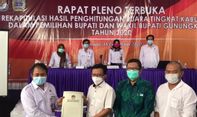 Hasil Rapat Pleno KPU: Sunaryanta-Heri Susanto Menang Pilkada Gunungkidul, Raih 155.878 Suara