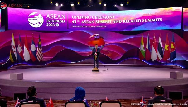 Presiden Jokowi Resmi Buka KTT ke-43 ASEAN di Jakarta, Tegaskan Kesatuan ASEAN Masih Terpelihara