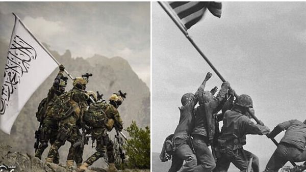 Bikin Gambar Pengibaran Bendera Mirip di Iwo Jima, Badri 313 Ejek AS