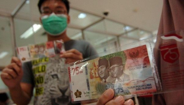 Terbaru! Mulai Hari Ini Penukaran Uang Rp75.000 Bisa Dilakukan di Semua Bank