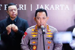 Kapolri Tegaskan Robot Polisi Belum Pakai Anggaran Negara karena Masih Tahap Uji Coba