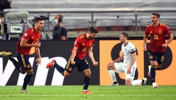 Nyaris Dipermalukan, Spanyol Tahan Imbang Jerman di UEFA Nations League 2020/2021
