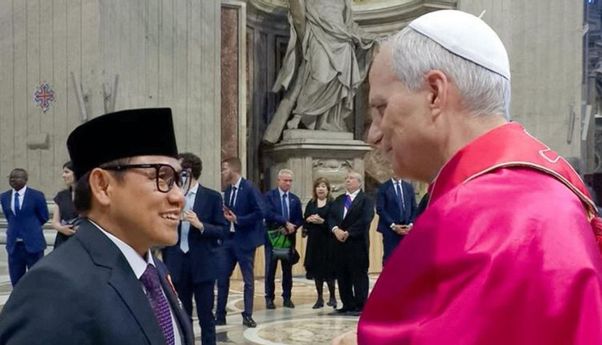 Cak Imin Bertemu Langsung dengan Paus Leo XIV saat Pelantikan di Vatikan, Bawa Pesan dari Presiden Prabowo