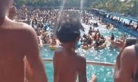 Mengejutkan, Pesta Kolam Renang Diadakan di Sumut di Tengah Pandemi