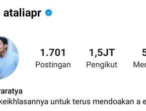 Istri Ridwan Kamil Ganti Foto Profil dan Bio Instagram: Mohon Keikhlasannya untuk Terus Mendoakan A Eril
