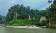 Pantai Simallo di Aek Nagali, Keindahan Pantai di Tengah Daratan