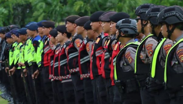 2.975 Personel Gabungan Dikerahkan Amankan Aksi Demo Tolak RUU Pilkada di Gedung DPR Hari Ini