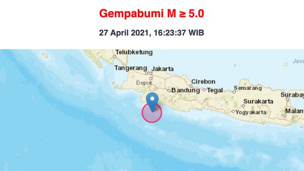 Breaking News! Gempa 5,6 M Guncang Sukabumi, Tidak Berpotensi Tsunami