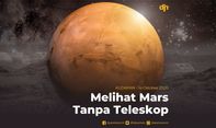 Melihat Mars Tanpa Teleskop